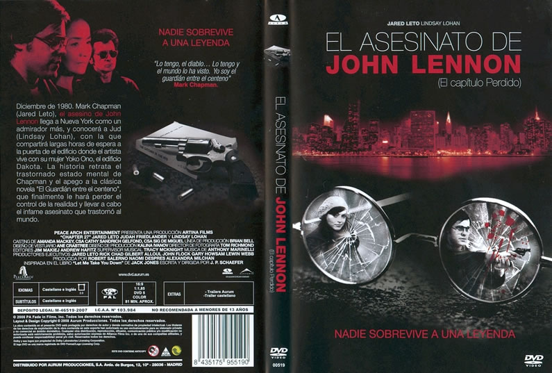 El Asesinato de John Lennon DVD El Asesinato de John Lennon DVD